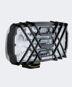 Proiector halogen dreptunghiular HP5 cromat