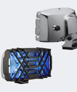 Proiector halogen dreptunghiular HP5 cromat