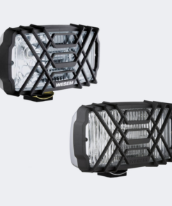 Proiector halogen dreptunghiular HP5 cromat