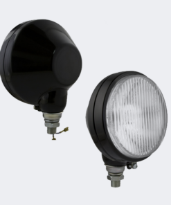 Proiector halogen rotund 0330 cu carcasa metalica